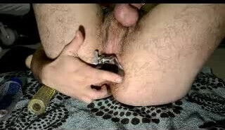 Speculum, inflatable plug and sounding and cumming