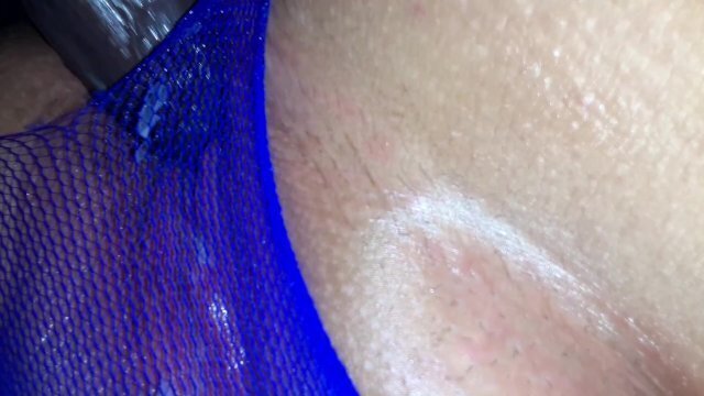 Interracial BBC has phat juicy pussy creaming PAWG CREAMS ON BBC 