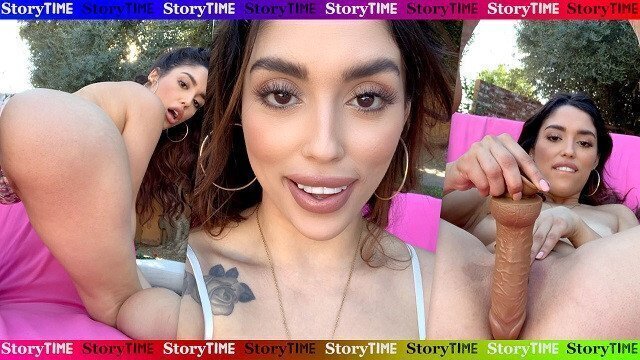 STORYTIME: Latina VANESSA fucks herself nude selfie