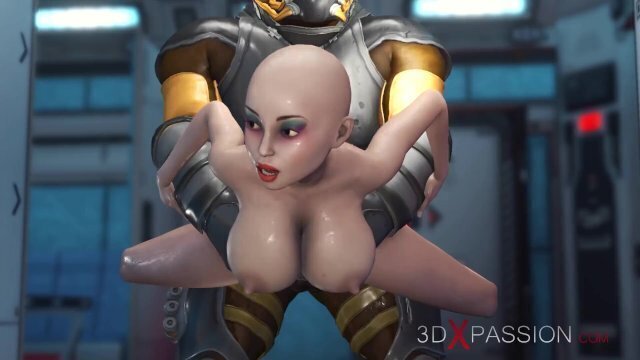 Alien Mars base camp