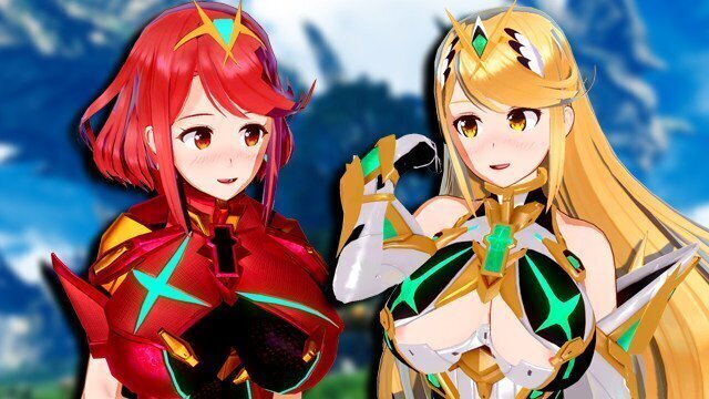 PYRA MYTHRA SWITCHING (Xenoblade Chronicles Hentai)