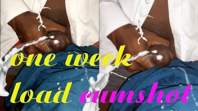 week load cumshot Huge Handjob nice creamy cumshot