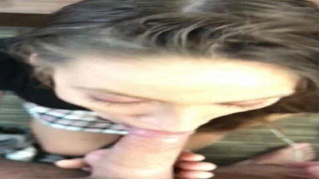 GORGEOUS GETS THROATED AND TAKES HUGE FACIAL