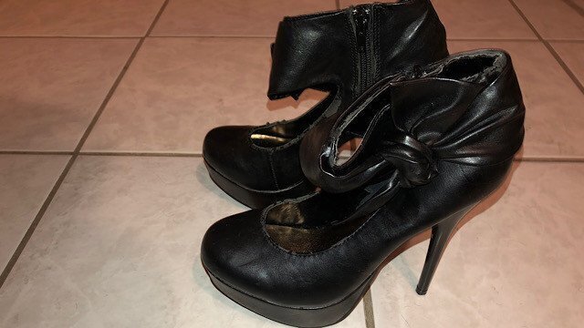 Girlfriends Heels Cummed