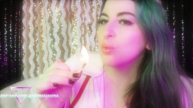 Relaxing Match Lightings ASMR nail tapping match fetish femdom whispering finger tapping goddess