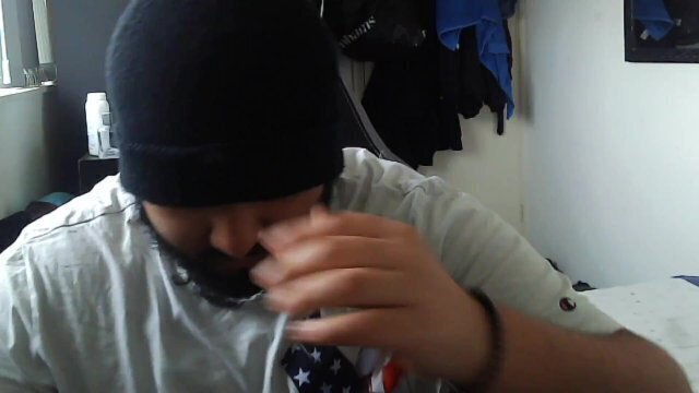 Solo Male Eating Fruit Talking About Day(s)