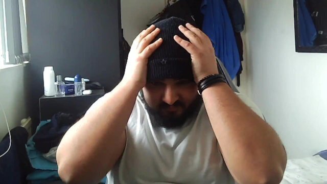 Solo Male Eating Fruit Talking About Day(s)