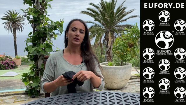 BDSM Spandex mask with mouth zip!