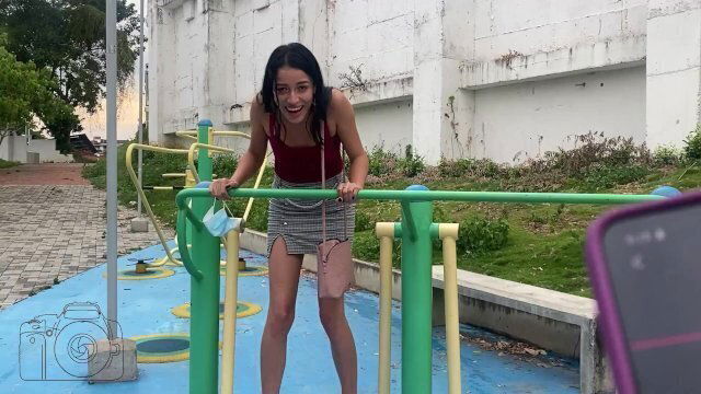 dejo ejercitarse tranquila, jajaja