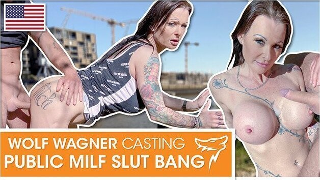 Andy Star loaded huge Julia Exclusiv's mouth! Wolf Wagner Casting