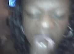 Cumming Gramma's Lips