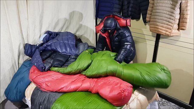 Puffy down coat Shiny Adidas