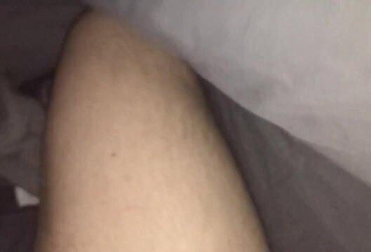 Horny Scott wakes with hard dick jerks until cums LOAD