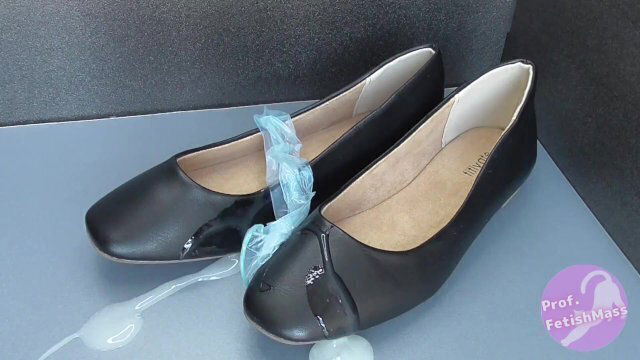 Schuhfetischismus Schwarze Pumps Bukkake