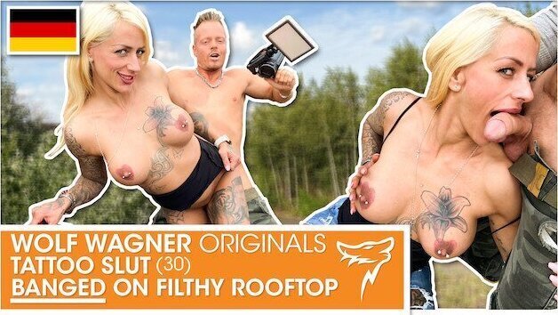 Blonde chick Harleen Hynten enjoyed another date PUBLIC! Wolf Wagner Originals