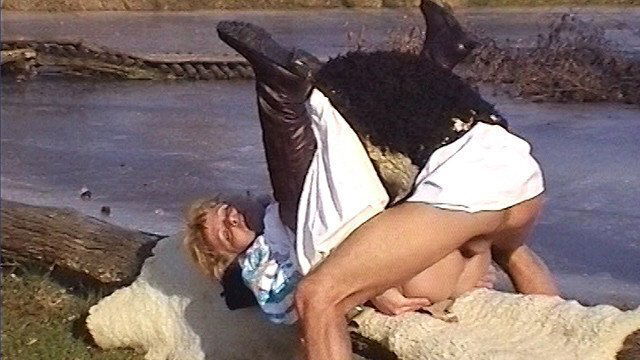 rough outdoor grandma