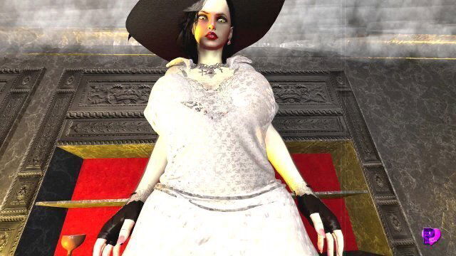 Lady Dimitrescu Crushes (Growth Animation)