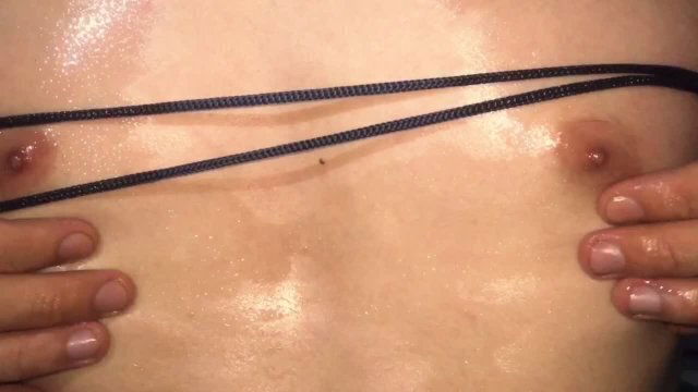 Honestly Can't Resist From Sinning With Oiled Nipples 60FPS
