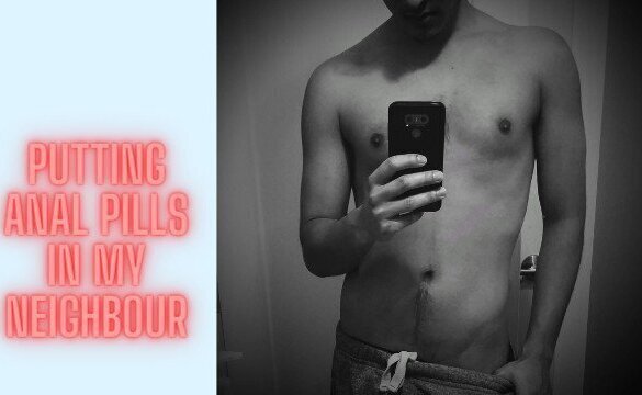 Neighbor begs after being constipated