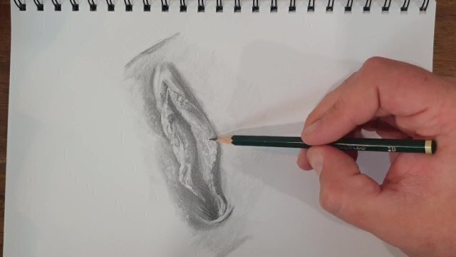 Drawing sexy Vagina. Porn Video number
