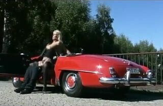 German Wife goes drive