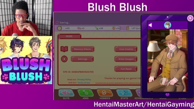 Dick Detective? Blush Blush W/HentaiGayming