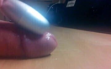 Auto-cum with vibrating Bullet