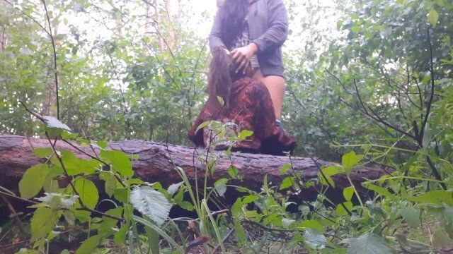 Кунилингус общественном месте IkaSmokS