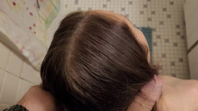 hair fetish cumshot brush through hair