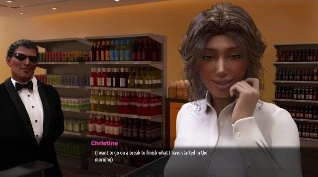 Fashion Business part Trick saleswoman naked(dubbing)