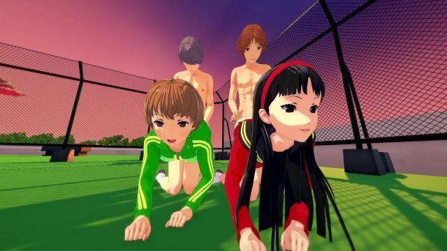 FOURSOME WITH CHIE YUKIKO PERSONA PORN