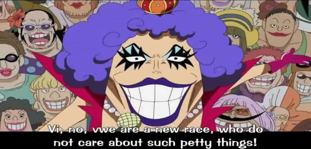 OnePiece Transgender scene