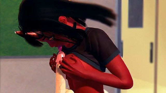 Succubus Meru best titsfuck classroom hentai