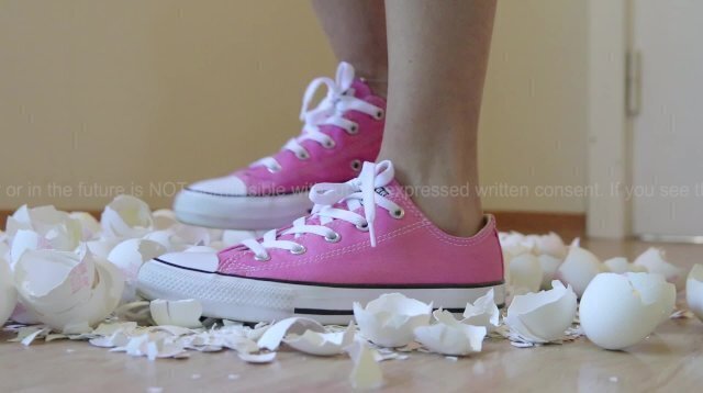 Months Saving Eggshells Crushing Pink Sneakers Converse Star
