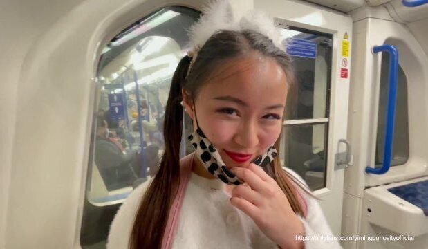 Date YimingCuriosity 006 - Cute but Kinky! Chinese Girlfriend Pigtail Princess Facefuck Deepthroat