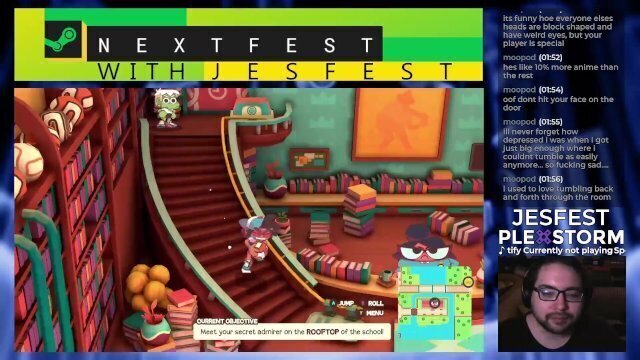 Dodgeball Academia Demo Nextfest with Jesfest (day