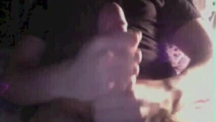 Jerking off my cock for a big cumshot 