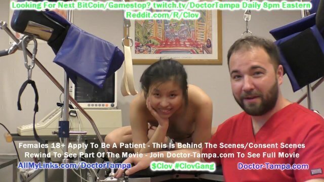 $CLOV Become Doctor Tampa Give Gyno Exam Bratty Raya Nguyen Part University Physical!