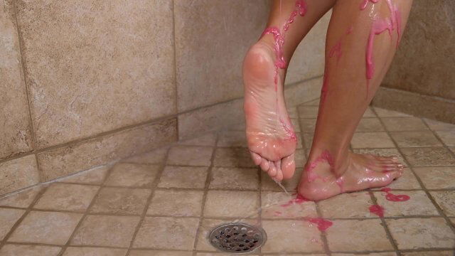 Foot Fetish Soapy Shower With Sexy Asian Feet Yuzu Mori/Tokyo Toes