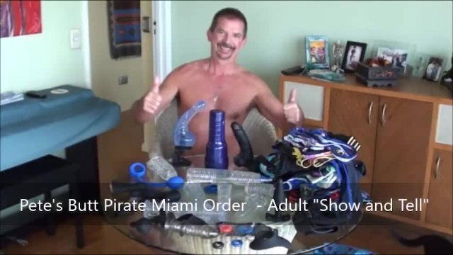 Pete's Butt Pirate Miami Order Adult 