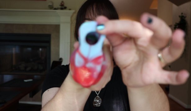 Review John Thomas® DOUBLE BUBBLE Platinum Silicone Dildo