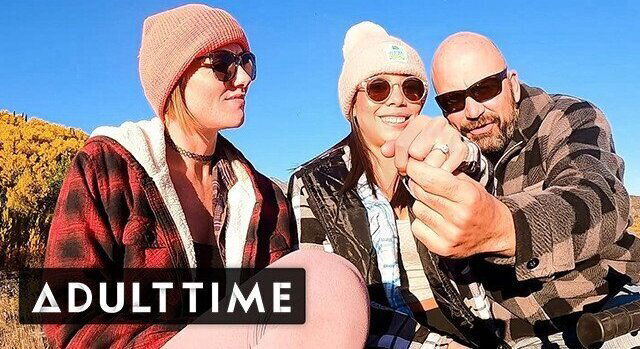 ADULT TIME Sexy Polyamorous Babes Give Each Other Sauna Massages