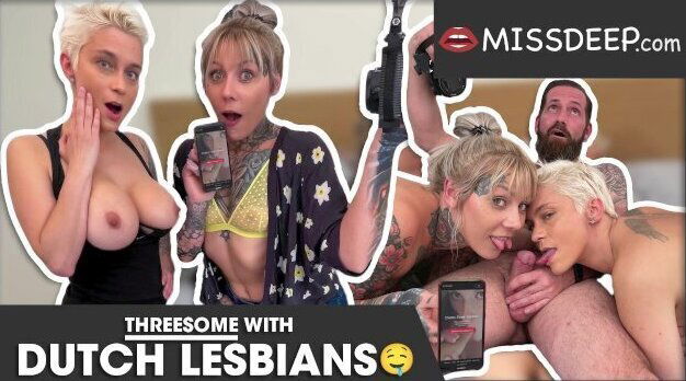 HAHA, made these lesbians bi-sexual: Nayomi Sharp Mila Milan MISSDEEP