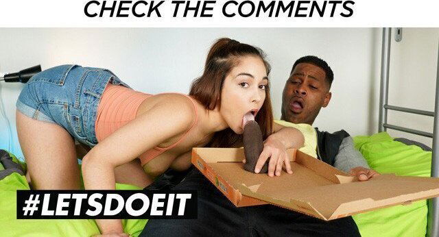 300K SUBSCRIBERS LETSDOEIT SPECIAL! GINEBRA BELLUCCI ORDERED PIZZA