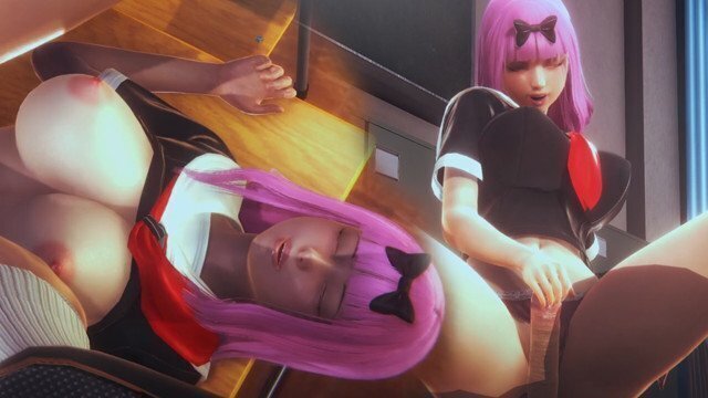 [KAGUYA] Chika Fujiwara wants have after class PORN FPS)