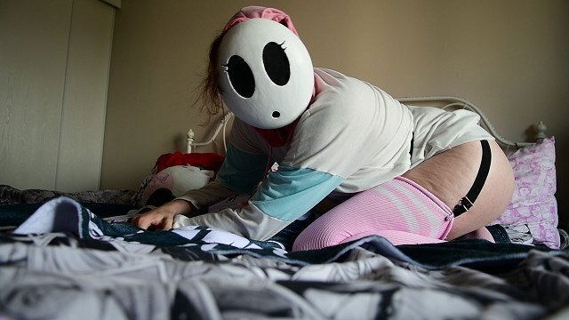 Femboy Shyguy gets Creampie