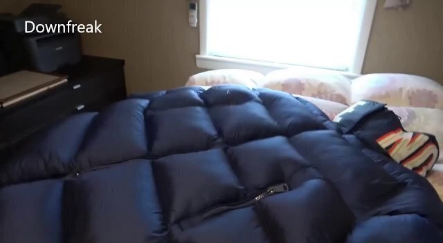 Ultimate Down Jacket Fucking. Shiny Nylon Puffer Masturbation. XUMU Giant Coat. Short version.