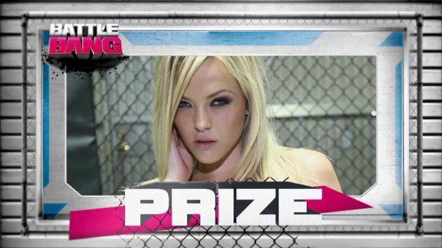 Sexy blonde ring girl fucking hard with rough fighter