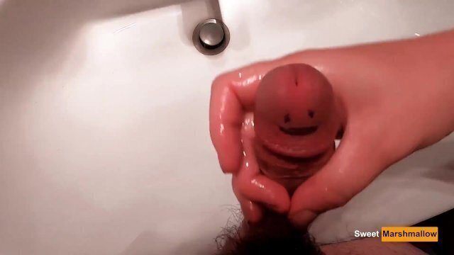 Happy dick gets happy handjob