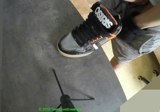 Fucking cumming inside Adidas